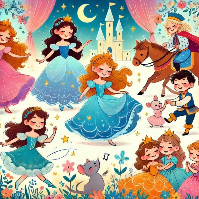Godnattsagor De Tolv Dansande Prinsessorna
